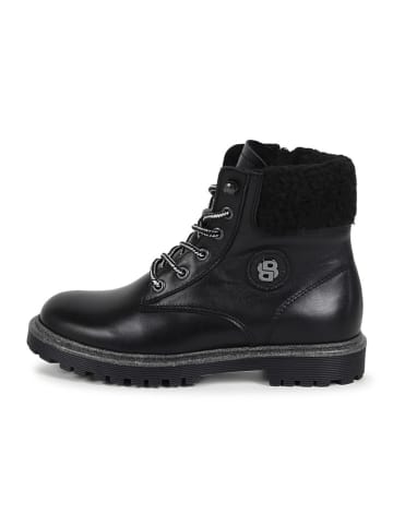 Hugo Boss Kids Leren boots zwart