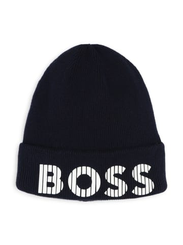 Hugo Boss Kids Czapka w kolorze granatowym