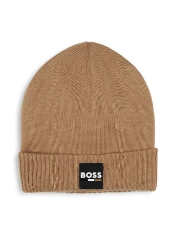 Hugo Boss Kids Mütze in Hellbraun