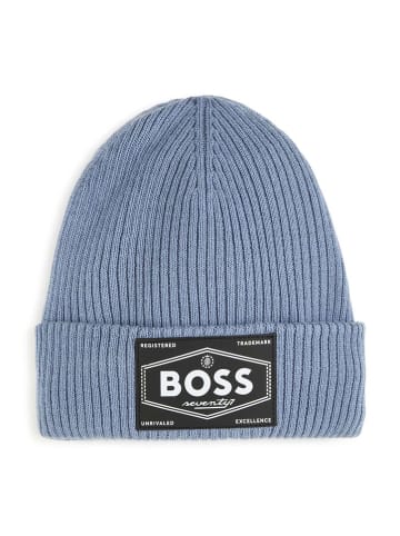 Hugo Boss Kids Czapka w kolorze błękitnym