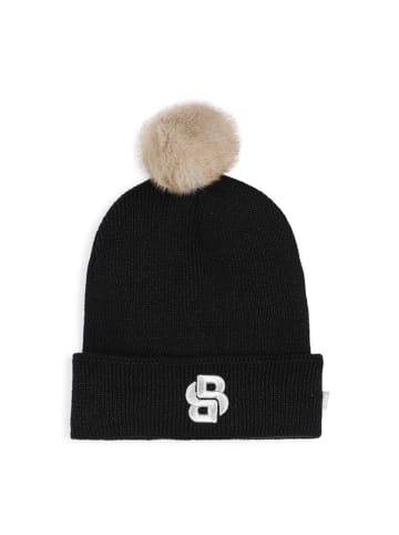 Hugo Boss Kids Czapka w kolorze czarnym