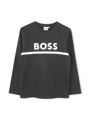 Hugo Boss Kids Longsleeve antraciet