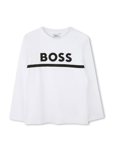Hugo Boss Kids Koszulka w kolorze białym