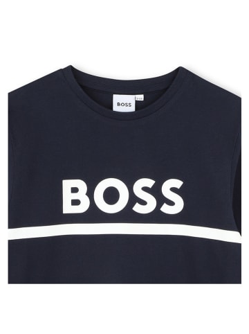 Hugo Boss Kids Longsleeve in Dunkelblau