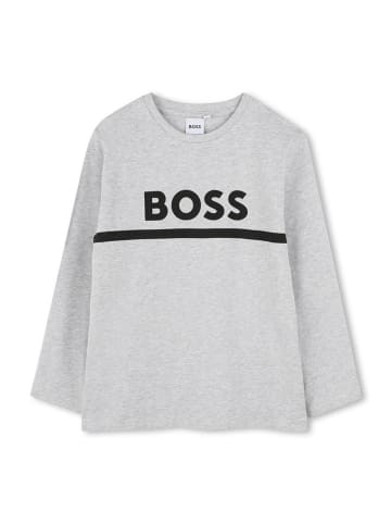 Hugo Boss Kids Koszulka w kolorze szarym