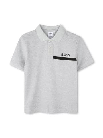 Hugo Boss Kids Poloshirt grijs