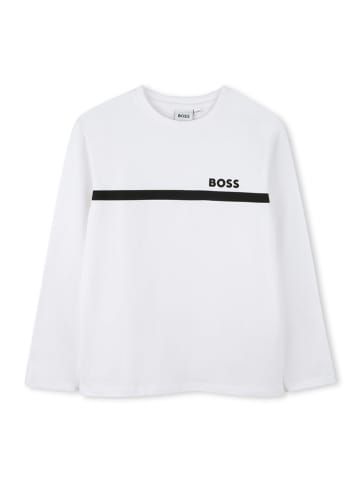 Hugo Boss Kids 2-delige set: longsleeves wit