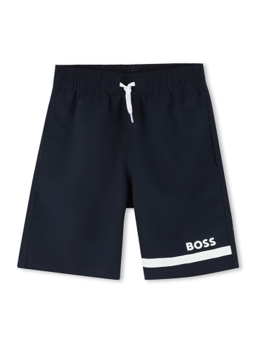 Hugo Boss Kids Szorty kąpielowe w kolorze granatowym