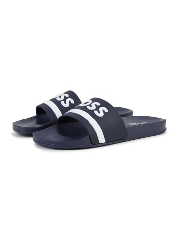 Hugo Boss Kids Pantoletten in Dunkelblau