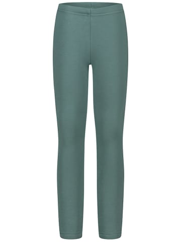 Topo Legginsy termiczne w kolorze zielonym