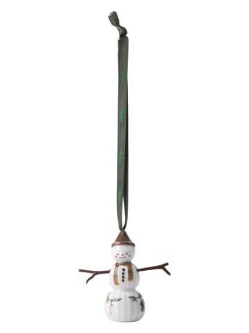 Rosendahl Zawieszka dekoracyjna "Hammershøi Christmas" w kolorze białym - wys. 7 cm