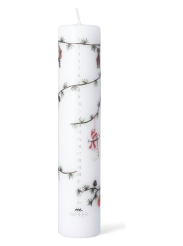 Rosendahl Kaars "Hammershøi Christmas'' wit - (H)25 x Ø 5 cm