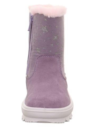 superfit Leder-Winterstiefel "Flavia" in Lila
