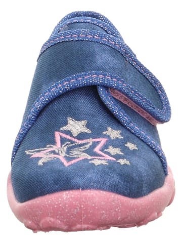superfit Hausschuhe "Bonny" in Blau/ Rosa