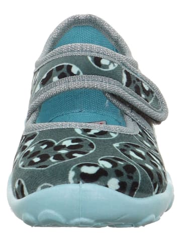 superfit Pantoffels "Bonny" grijs/blauw
