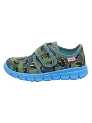 superfit Pantoffels "Bobby" blauw/groen