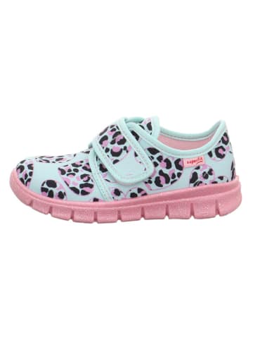 superfit Hausschuhe "Bobby" in Hellblau/ Rosa