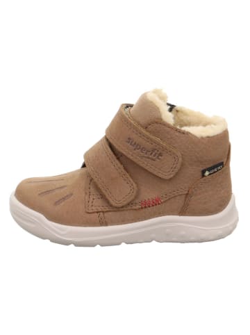 superfit Leder-Winterboots "Whaley" in Hellbraun