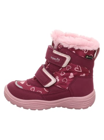 superfit Boots "CRYSTAL" rood/lichtroze
