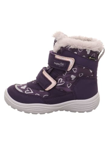superfit Boots "CRYSTAL" donkergrijs/lichtroze