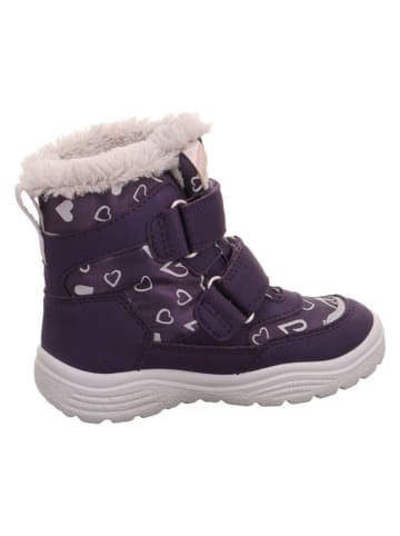 superfit Boots "CRYSTAL" donkergrijs/lichtroze