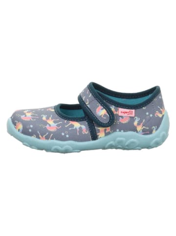 superfit Pantoffels "Bonny" grijs/lichtblauw