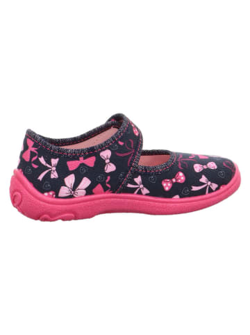 superfit Pantoffels "Belinda" donkerblauw/roze