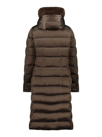 CMP Doorgestikte mantel bruin