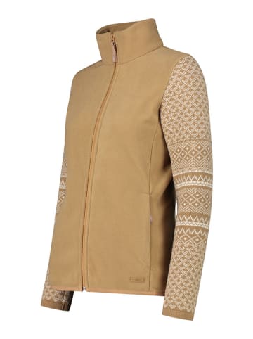CMP Fleecejacke in Hellbraun