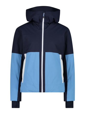 CMP Ski-/ Snowboardjacke in Hellblau/ Dunkelblau
