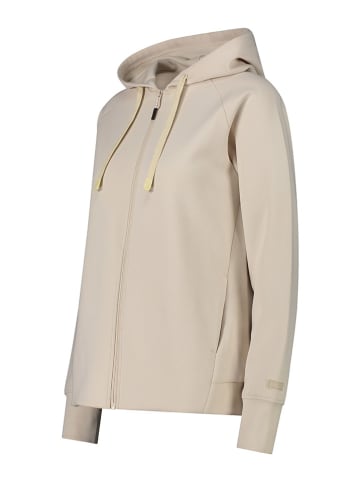 CMP Sweatjacke in Beige