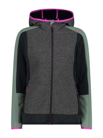 CMP Functionele jas grijs/saliegroen