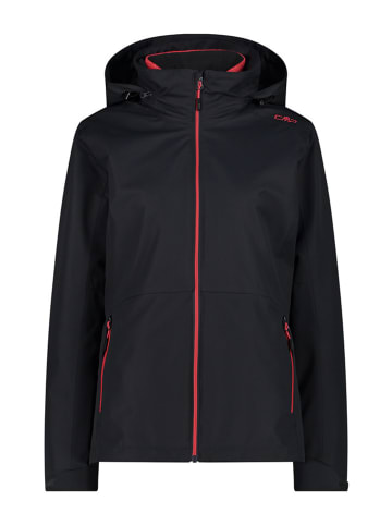 CMP 3-in-1 functionele jas zwart/rood