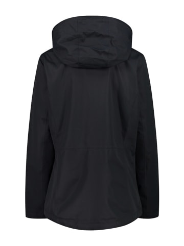 CMP 3-in-1 functionele jas zwart/rood