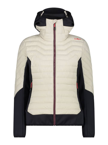 CMP Hybridjacke in Beige/ Schwarz