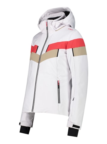 CMP Softshelljacke in Weiß/ Orange/ Beige