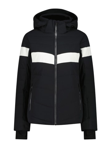 CMP Kurtka narciarska w kolorze czarno-białym