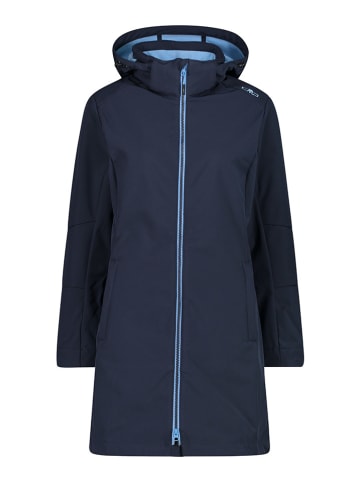 CMP Softshellmantel donkerblauw