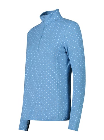 CMP Functionele longsleeve lichtblauw/wit