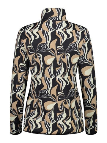 CMP Functionele longsleeve zwart/beige