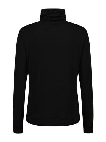 CMP Rollkragenpullover in Schwarz