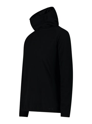 CMP Fleecehoodie in Schwarz