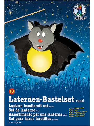 URSUS Laternen-Bastelset "Fledermaus" in Bunt