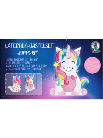 URSUS Laternen-Bastelset "Einhorn" in Bunt