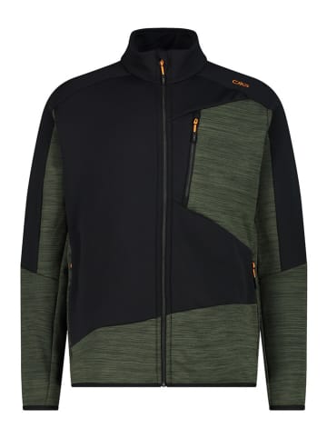 CMP Fleece vest zwart/kaki