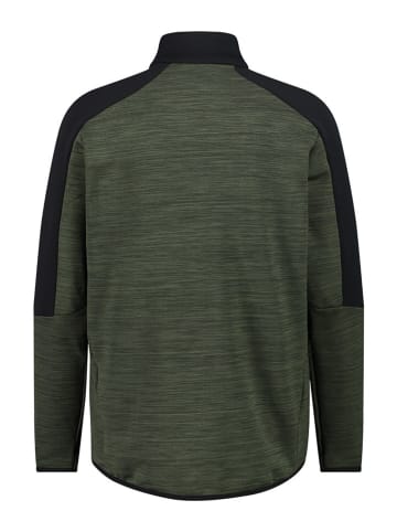 CMP Fleecejacke in Schwarz/ Khaki