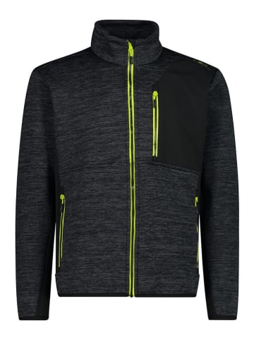 CMP Funktionsjacke in Anthrazit/ Schwarz/ Limette