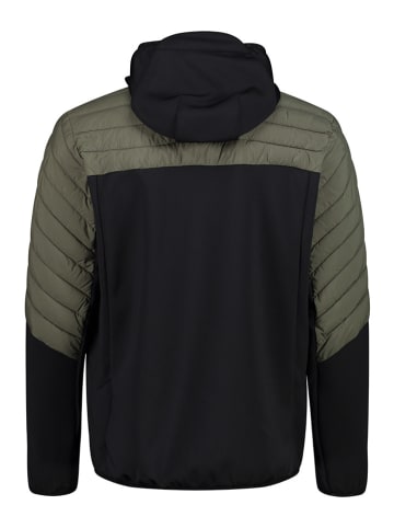 CMP Hybride jas kaki/zwart