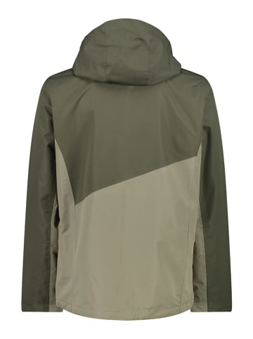 CMP Kurtka funkcyjna 3w1 w kolorze oliwkowo-beżowym