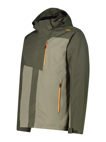 CMP 3-in-1 functionele jas kaki/beige